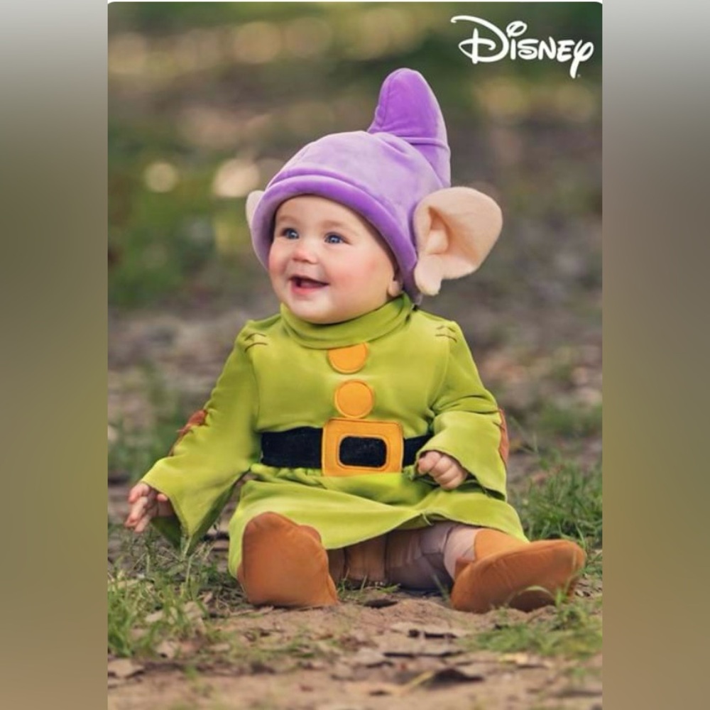 Snow White & The Seven Dwarfs, Dopey Dwarf Costume, size 2T